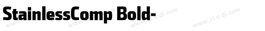 StainlessComp Bold字体转换 StainlessComp Bold字体转换